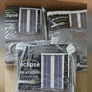Eclipse Blackout Curtain - Dark Gray